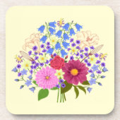 Blumenstrauss Yellow Plastic コースター (正面)