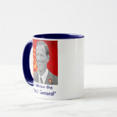 Blumenthal - "永遠の大将"を打ち倒して下さい(青) マグカップ (正面左)