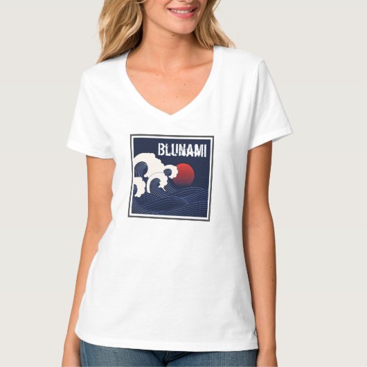 Blunami! 2020年民主党選挙 tシャツ (正面)