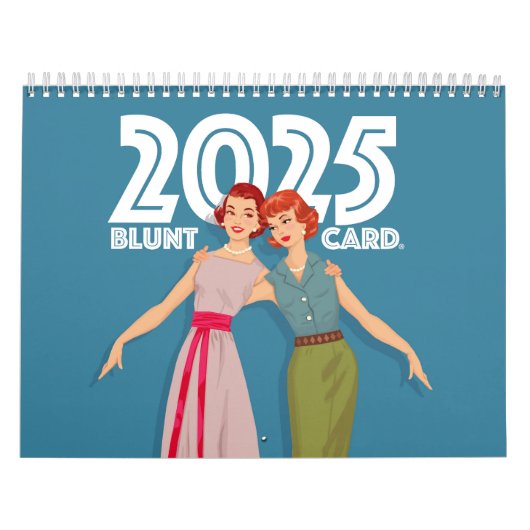 Bluntcard 2025年 カレンダー (カバー)