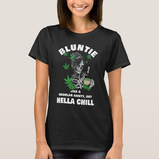Bluntie定義おもしろいAunty Bluntie Tシャツ (正面)