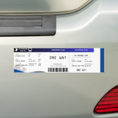 Bluntline搭乗パス(S1E1) バンパーステッカー (車上)