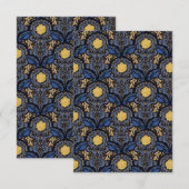 Blur Bird Paper blank cards サンキューカード (正面/裏面)