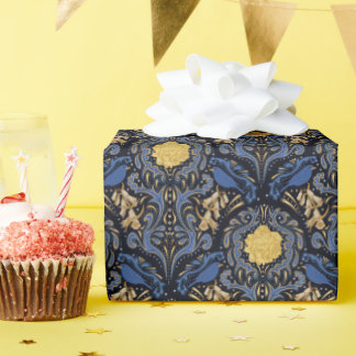 Blur Bird Paper Wrapping Paper ラッピングペーパー