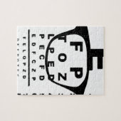 Blurrの目の試験標板 ジグソーパズル (横)