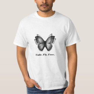 Blurred Butterfly – Abstract Motion Tee T-Shirt Tシャツ