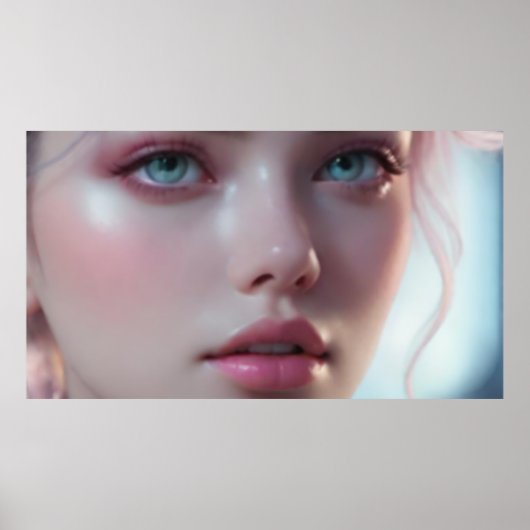 Blurred Girl Portrait 5 ポスター (正面)