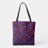Blurred glittering christmas lights. Blurred abstr トートバッグ (裏面)