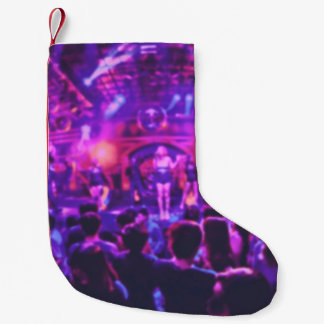 Blurred of club party in pastel color style on sof スモールクリスマスストッキング