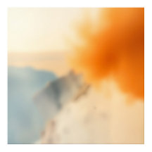 Blurry Art Neutral Warm Abstract