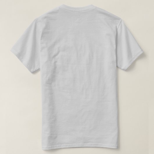 Blurry Bull – Motion & Power Abstract Art Tee Tシャツ (デザイン裏面)