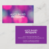 Blurry Lights名刺 名刺 (正面/裏面)