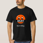 Blurt.blog Basic Dark Tシャツ (正面)