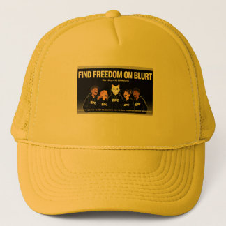 Blurt Trucker Hatで自由を見つける キャップ