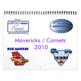 blus Mavericks and Comets 2010カレンダー カレンダー