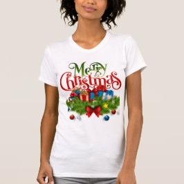 Blusa camiseta de natal  tシャツ