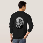 blusa d frio com estampa goth  tシャツ (裏面フル)