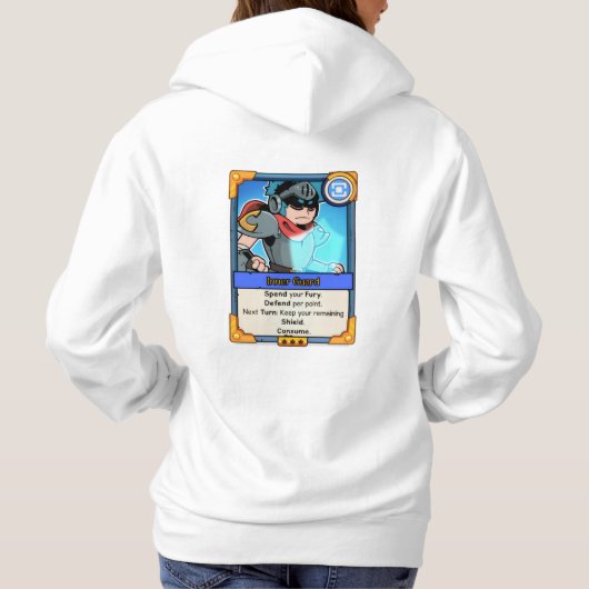 Blusa Feminina Card Guardians | Louis Deck パーカ (裏面)