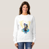 Blusa Longa Feminina Oriana | Thunder スウェットシャツ (正面フル)