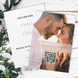 Blush Ampersand Photo Save the Date | ウェディング 招待状