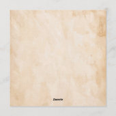 Blush and Boots 40th Rodeo Birthday Party 招待状 (裏面)