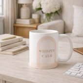Blush Arch Whisper Classic Mug, 11 oz コーヒーマグカップ