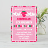 Blush Berry Sweet Bridal Celebration 招待状 (スタンド正面)