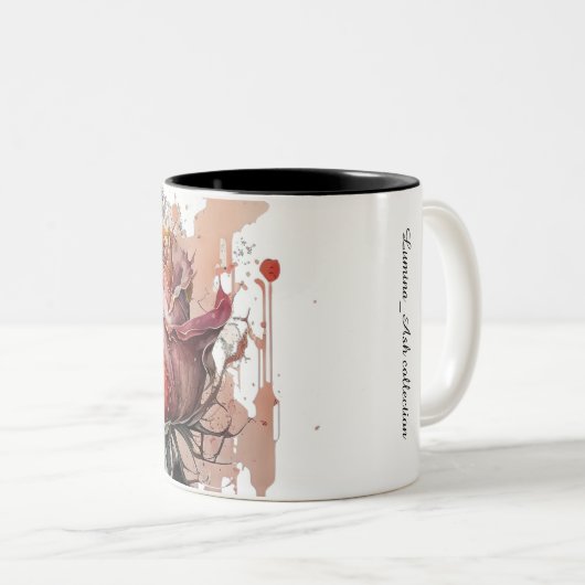 Blush Bloom マグ _ Rose (正面右)