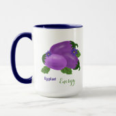 Blush & Bloom Eggplant Collection  マグカップ (左)