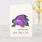 Blush & Bloom Eggplant Collection –  Birthday カード (黄色い花)