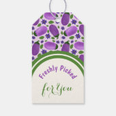 Blush & Bloom Eggplant Collection – Soft Lilac ギフトタグ (裏面)