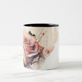 Blush Bloom Mug_morning Rose ツートーンマグカップ (中央)