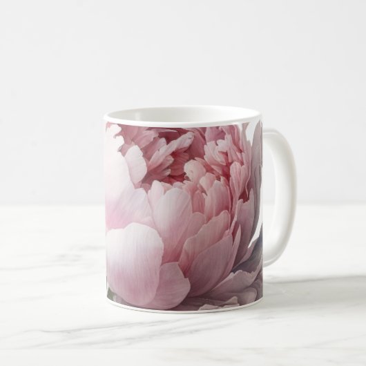 Blush bloom Mug_ Peony コーヒーマグカップ (正面右)