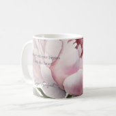 Blush bloom Mug_ Peony コーヒーマグカップ (正面左)