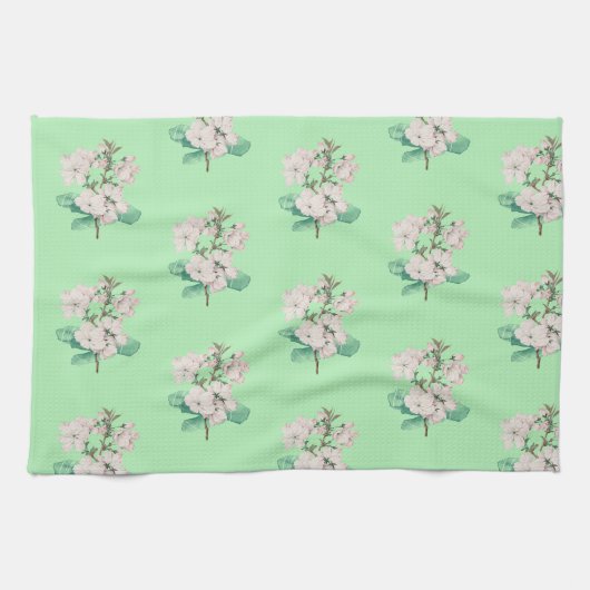 Blush Bloom Towel キッチンタオル (横)