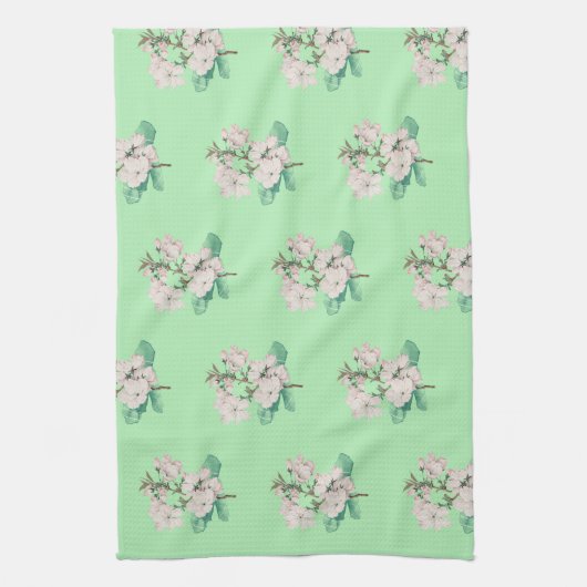 Blush Bloom Towel キッチンタオル (縦)