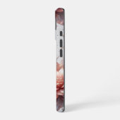 Blush Botanical iPhone Case – Heavy-Duty Floral iPhone 16ケース (左側面)