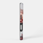 Blush Botanical iPhone Case – Heavy-Duty Floral iPhone 16ケース (右側面)