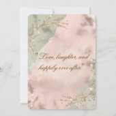 Blush & Breeze – Modern Romantic RSVP Card (裏面)