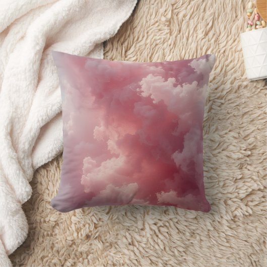 Blush Cloud Mirage クッション (ブランケット)