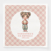 Blush Floral Fairy Whimsy 3rd Birthday Party  (正面)