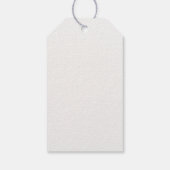 Blush Floral Gold Geometric wedding ギフトタグ (裏面)