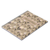 Blush Floral Journal | Modern Botanical  ノートブック (左側)