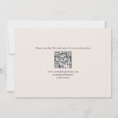 Blush Floral Wedding Save the Date Photo セーブザデート (裏面)