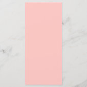 Blush Florals | ウェディングメニューカード メニュー (裏面)