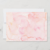 Blush Florals | 30歳の誕生日パーティーの招待状 招待状 (裏面)