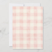 Blush Goose Storybook Baby Shower 招待状 (裏面)