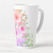 “Blush in the Night” “Pink Whispers on Black” “Sof カフェラテマグ (右アングル)