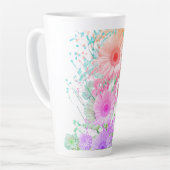 “Blush in the Night” “Pink Whispers on Black” “Sof カフェラテマグ (左アングル)