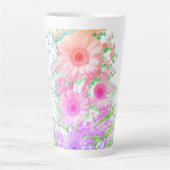 “Blush in the Night” “Pink Whispers on Black” “Sof カフェラテマグ (正面)